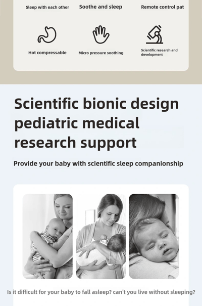 طفل يهدئ نفسه براحة يده أثناء نومه، ويربت على جسده، ويحاول إقناعه، ويحاول إقناعه بالأشياء التي يحبها.