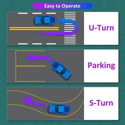 مقابض التوجيه 360 درجة