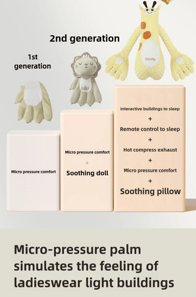 Baby soothing palm cradling sleep patting baby coaxing artifacts