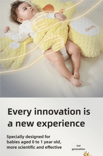 Baby soothing palm cradling sleep patting baby coaxing artifacts