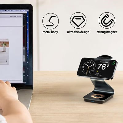 3 in 1 Magnetic Wireless Charger