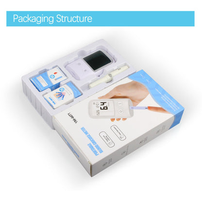 مجموعة اختبار السكري بجهاز قياس نسبة السكر في الدم